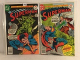 Lot of 2 Pcs Collector Vintage DC Comics Superman Comic Books No.309.310.