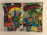 Lot of 2 Pcs Collector Vintage DC Comics Superman Comic Books No.314.316.