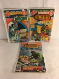 Lot of 3 Pcs Collector Vintage DC Comics Detective Comics Comic Books No.492.493.494.