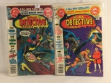 Lot of 2 Pcs Collector Vintage DC Comics Batman Starring Detective Comic Books No.484.485.