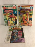 Lotof 3 Collector Vintage DC Comics Batman Detective Comic Books No.488.490.491.