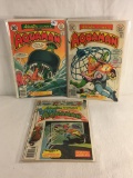 Lotof 3 Pcs Collector Vintage DC Comics Aquaman Comic Books No.446.447.449.