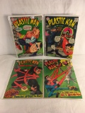 Lot of 4 Pcs Collector Vintage DC Comics Plastic Man Comic Books No.5.6.7.9.