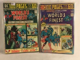 Lot of 2 Pcs Collector Vintage DC Comics 100 Pages World's Finest Comic Books No.223.224.