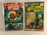 Lot of 2 Collector Vintage DC Comics It's 12 O'Clock The Witching Hour Comic Books No.29.52.