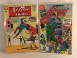 Lot of 2 Pcs Collector Vintage DC Comics Action Comics Comic Books No.321.536.