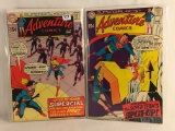 Lot of 2 Pcs Collector Vintage DC Comics Adventure Comics Comic Books No.381.382.