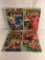 Lot of 4 Pcs Collector Vintage Marvel Comics Tarzan Comic Books No.1.2.3.4.