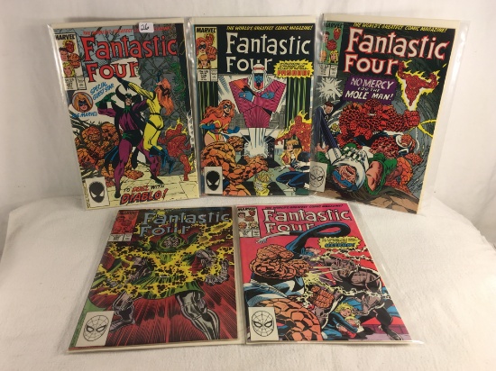 Lot of 5 Pcs Collector Vintage Marvel Comics Fantastic Four Comic Book No.307.308.329.330.331