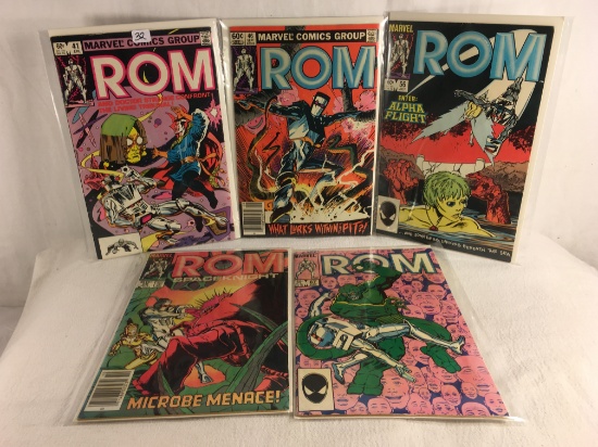 Lot of 4 Pcs Collector Vintage Marvel Comics ROM Comic Book No.41.46.56.59.67