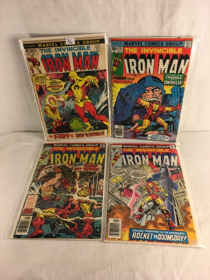 Lot of 4 Pcs Collector Vintage Marvel Comics The The Invincible IRON MAN No.48.90.94.99