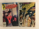 Lot of 2 Pcs Collector Vintage Marvel Comics The Amaizng Spider-man Comic Books No.262.294.