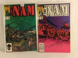 Lot of 2 Pcs Collector Vintage Marvel Comics The Nam Comic Books No.12.13.