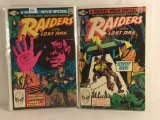 Lot of 2 Pcs Collector Vintage Marvel Comics Raiders Of The Lost Ark Comic Books No.1.2.