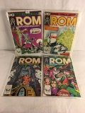 Lot of 4 Pcs Collector Vintage Marvel Comics ROM Comic Book No.36.37.38.40