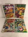 Lot of 4 Pcs Collector Vintage Marvel Comics The Uncanny X-Men Comic Book No.123.151.153.178