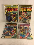 Lot of 4 Pcs Collector Vintage Marvel Comics The The Invincible IRON MAN No.102.103.111.114