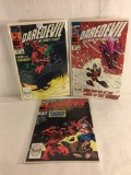 Lot of 3 Pcs Collector Vintage Marvel Comics Daredevil  Comic Books No.278.280.283.