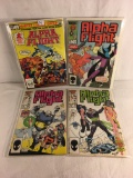 Lot of 4 Pcs Collector Vintage Marvel Comics Alpha Flight Comic Books No.1.21.36.37.