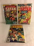 Lot of 3 Pcs Collector Vintage Marvel Comics The Son of Satan Comic Books No.2.3.4.