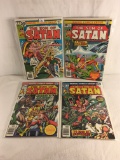 Lot of 4 Pcs Collector Vintage Marvel Comics The Son Of Satan Comic Books No.5.6.7.8.