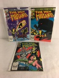 Lot of 3 Pcs Collector Vintage Marvel Comics The New Mutants Comic Books No.1.3.5.