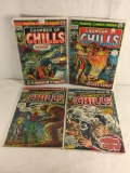 Lot of 4 Pcs Collector Vintage Marvel Comics Chamber Of Chills Comic Books No.2.4.5.6.