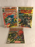 Lot of 3 Pcs Collector Vintage Marvel Comics Super-Villain Team-Up Comic Books No.7.8.10.