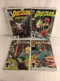 Lot of 4 Pcs Collector Vintage Marvel Comics Dazzler Comic Books No.34.36.37.41.