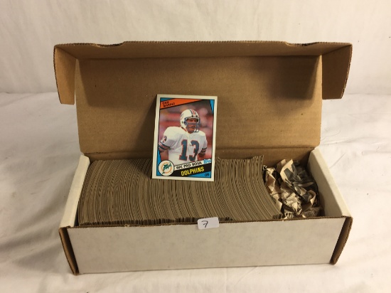 Collector Loose in Box Vintage 1984 Topps NFL Football Marino Mixed in Set Cards - See Photos
