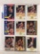 Lot Of 9 Pcs Collector Basketball Sport Trading Assorted Cards And Players - See Pictures