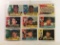 Lot of 9 Pcs Vintage Baseball Sport Trading Assorted Cards And Players - See Pictures