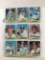 Lot of 9 Pcs Vintage Baseball Sport Trading Assorted Cards And Players - See Pictures