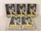 Lot of 5 Pcs Collector's Edition Topps 1984 Football Stars Trading Cards - See Pictures