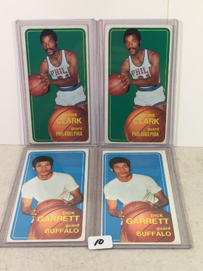 Lot of 4 Pcs Vintage Basketball Sport Trading Assorted Cards And Players - See Pictures