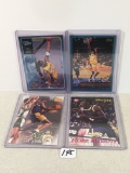 Lot of 4 Pcs Collector Basketball Player KOBE Brayant Sport Trading Cards - See Pictures