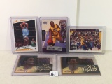 Lot of 5 Pcs Collector Basketball Player KOBE Brayant Sport Trading Cards - See Pictures