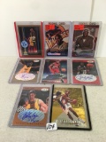 Lot Of 8 Pcs Collector Basketball Sport Trading Assorted Cards And Players - See Pictures