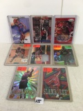 Lot Of 8 Pcs Collector Basketball Sport Trading Assorted Cards And Players - See Pictures