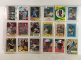 Lot of 18 Pcs Vintage Baseball Sport Trading Assorted Cards And Players - See Pictures