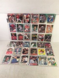 Lot of 36 Pcs Collector Baseball Sport Trading Assorted Cards And Players - See Pictures