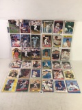 Lot of 36 Pcs Collector Baseball Sport Trading Assorted Cards And Players - See Pictures