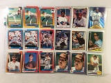 Lot of 18 Pcs Collector Baseball Sport Trading Assorted Cards And Players - See Pictures