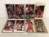 Lot Of 8 Pcs Collector Basketball Sport Trading Assorted Cards And Players - See Pictures