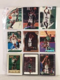 Lot Of 9 Pcs Collector Basketball Sport Trading Assorted Cards And Players - See Pictures