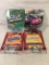 Lot Of 4 Pcs Collector  NIP Matchbox Assorted Designs 1:64 Scale Die Cast Cars - See Pictures