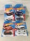 Lot Of 4 Pcs Collector  NIP Hotwheels Assorted Designs 1:64 Scale Die Cast Cars - See Pictures