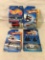 Lot Of 4 Pcs Collector  NIP Hotwheels Assorted Designs 1:64 Scale Die Cast Cars - See Pictures