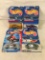 Lot Of 4 Pcs Collector  NIP Hotwheels Assorted Designs 1:64 Scale Die Cast Cars - See Pictures