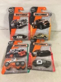 Lot Of 4 Pcs Collector  NIP Matchbox Assorted Designs 1:64 Scale Die Cast Cars - See Pictures